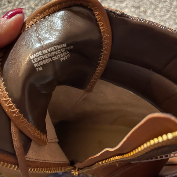 MICHEAL Micheal Kors Ridley Logo Print Lace-Up Bootie - Picture 9 of 9